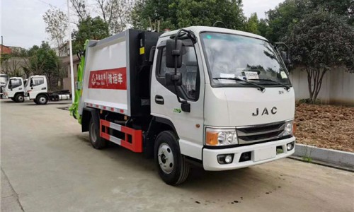 5立方江淮壓縮垃圾車(chē) 