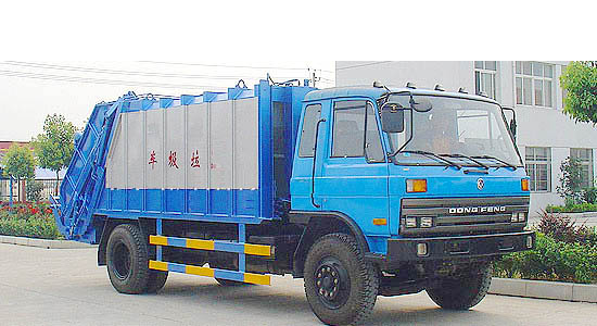 東風(fēng)153壓縮式垃圾車(chē)(12立方) 
